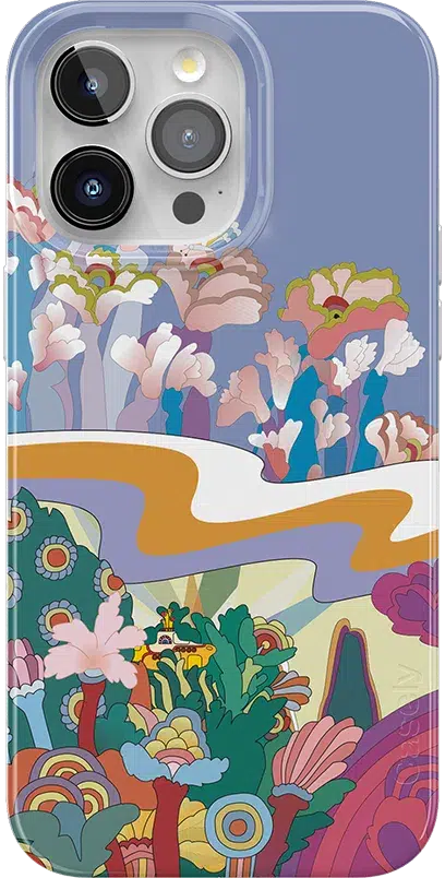 Beneath the Waves | The Beatles Yellow Submarine Case iPhone Case get.casely Classic + MagSafe® iPhone 15 Pro Max 