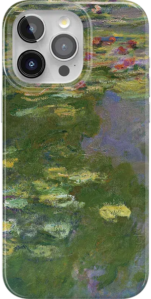 Monet’s Water Lilies | Limited Edition Phone Case iPhone Case get.casely Classic + MagSafe® iPhone 15 Pro Max 