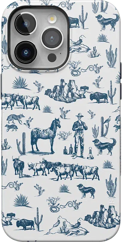 Wild West Adventure | Desert Case iPhone Case get.casely Classic + MagSafe® iPhone 15 Pro Max 