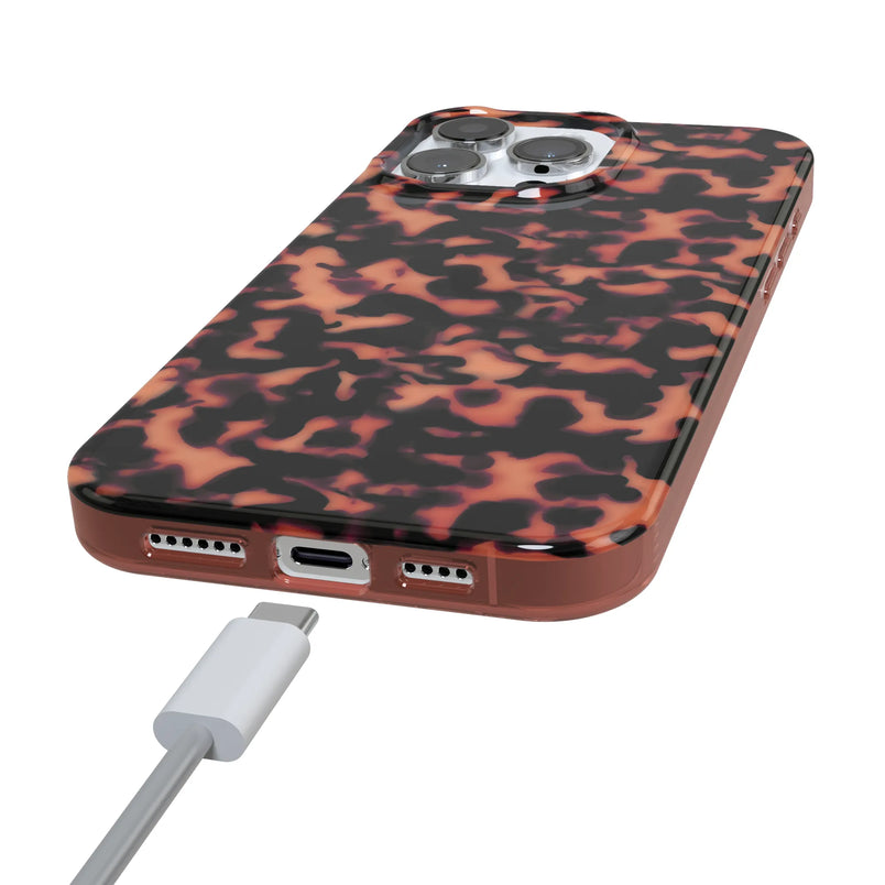 Shell Shocked | Opaque Tortoise Print Case