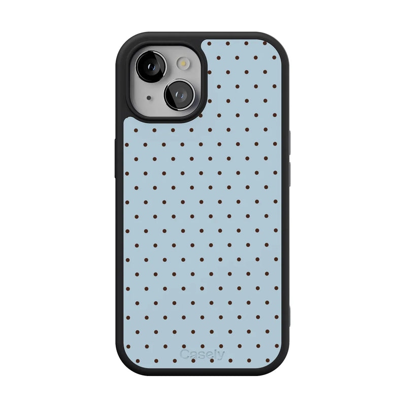 On the Dot | Blue Polka Dot Case