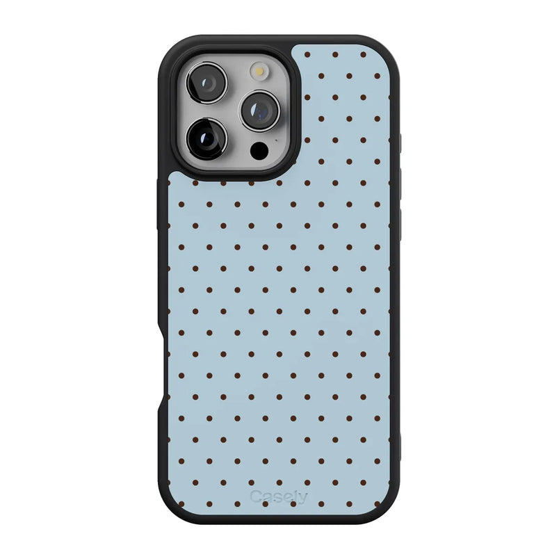 On the Dot | Blue Polka Dot Case