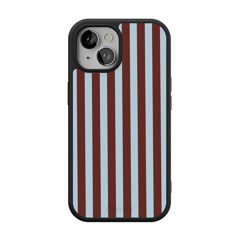 Sunday in Brooklyn | Blue Stripes Case