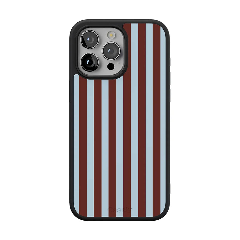 Sunday in Brooklyn | Blue Stripes Case