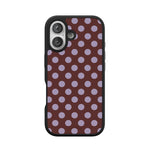 Spotted in SoHo | Burgundy Polka Dot Case