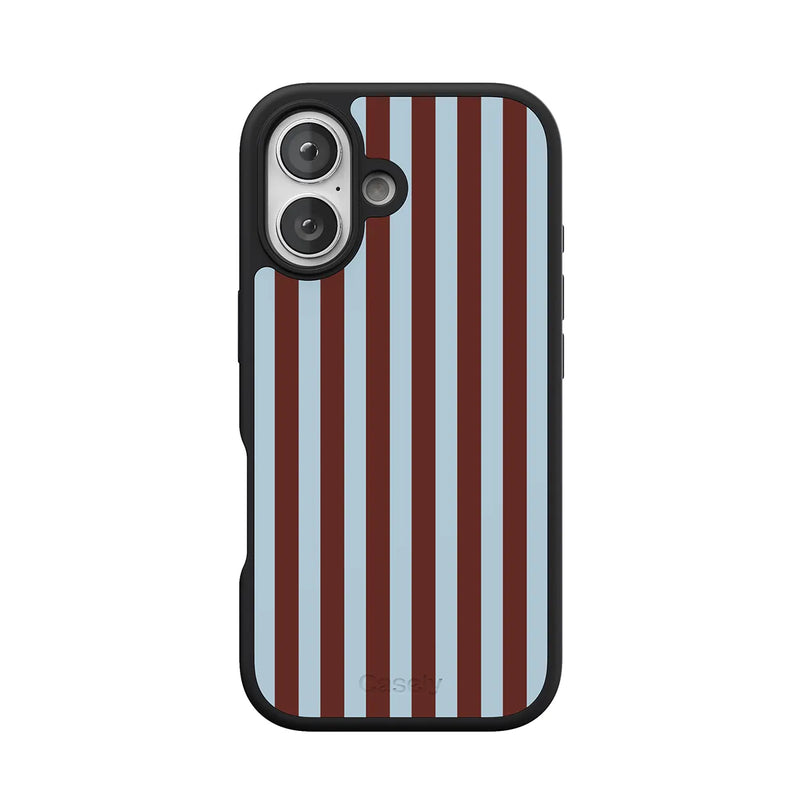 Sunday in Brooklyn | Blue Stripes Case