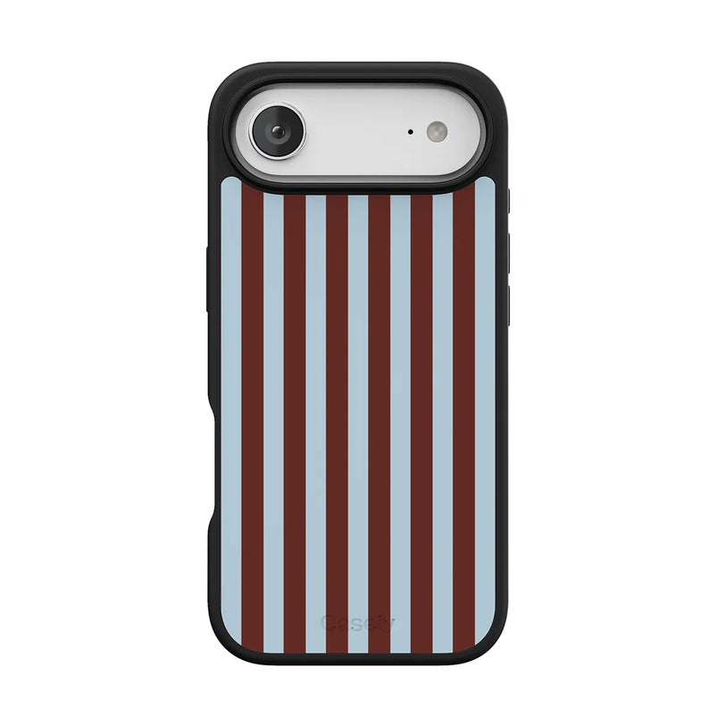 Sunday in Brooklyn | Blue Stripes Case