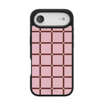 Uptown Gridlock | Pink Checkerboard Case