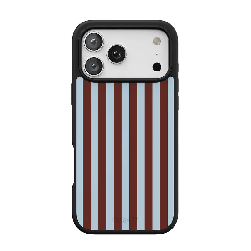 Sunday in Brooklyn | Blue Stripes Case