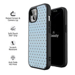 On the Dot | Blue Polka Dot Case