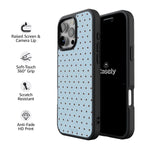 On the Dot | Blue Polka Dot Case