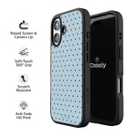 On the Dot | Blue Polka Dot Case