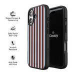 Sunday in Brooklyn | Blue Stripes Case