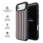 Sunday in Brooklyn | Blue Stripes Case
