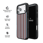 Sunday in Brooklyn | Blue Stripes Case