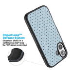 On the Dot | Blue Polka Dot Case