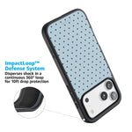 On the Dot | Blue Polka Dot Case