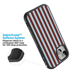 Sunday in Brooklyn | Blue Stripes Case