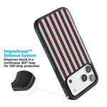 Sunday in Brooklyn | Blue Stripes Case