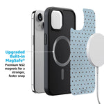 On the Dot | Blue Polka Dot Case