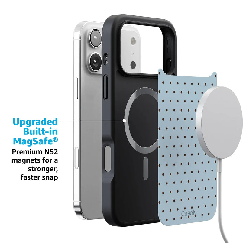 On the Dot | Blue Polka Dot Case