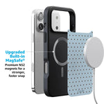 On the Dot | Blue Polka Dot Case