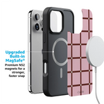 Uptown Gridlock | Pink Checkerboard Case