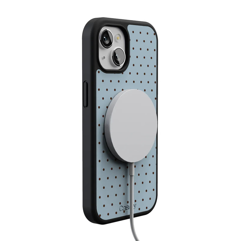 On the Dot | Blue Polka Dot Case