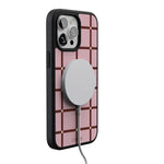 Uptown Gridlock | Pink Checkerboard Case