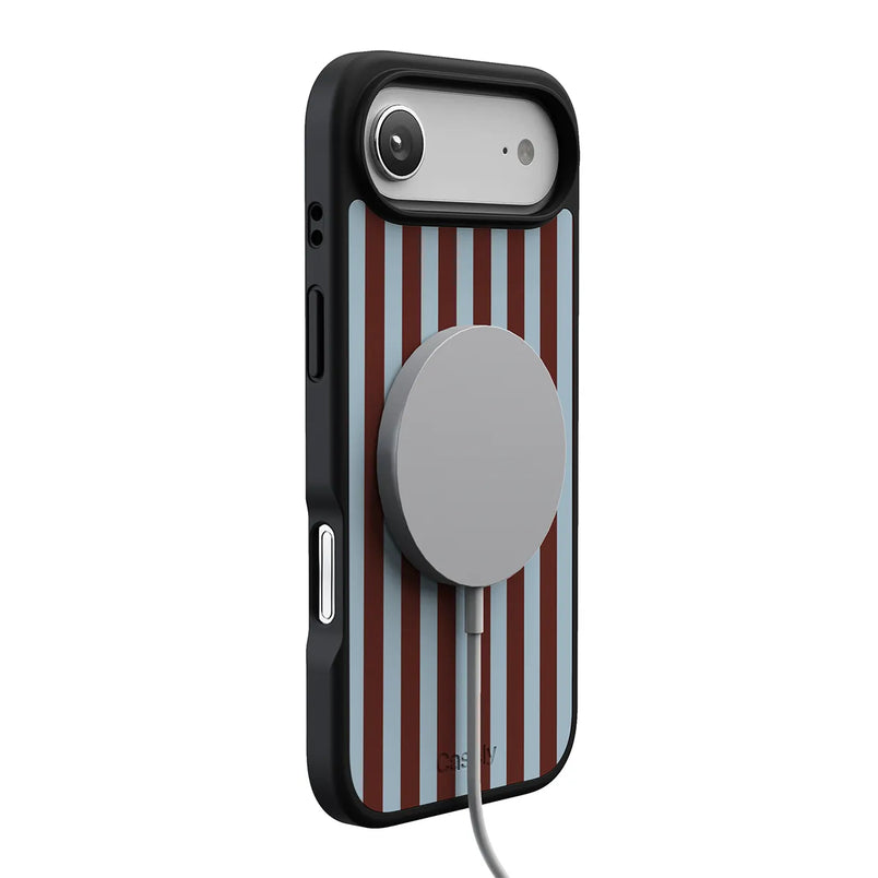 Sunday in Brooklyn | Blue Stripes Case