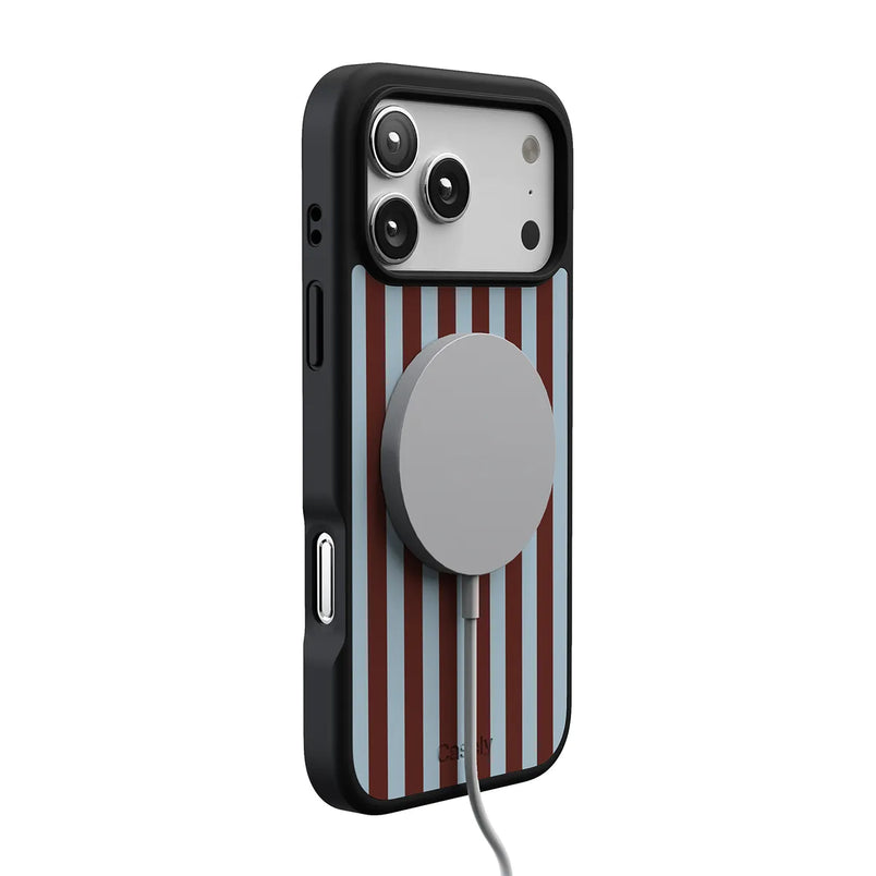 Sunday in Brooklyn | Blue Stripes Case