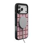 Uptown Gridlock | Pink Checkerboard Case