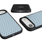 On the Dot | Blue Polka Dot Case