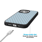 On the Dot | Blue Polka Dot Case