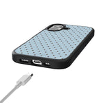 On the Dot | Blue Polka Dot Case