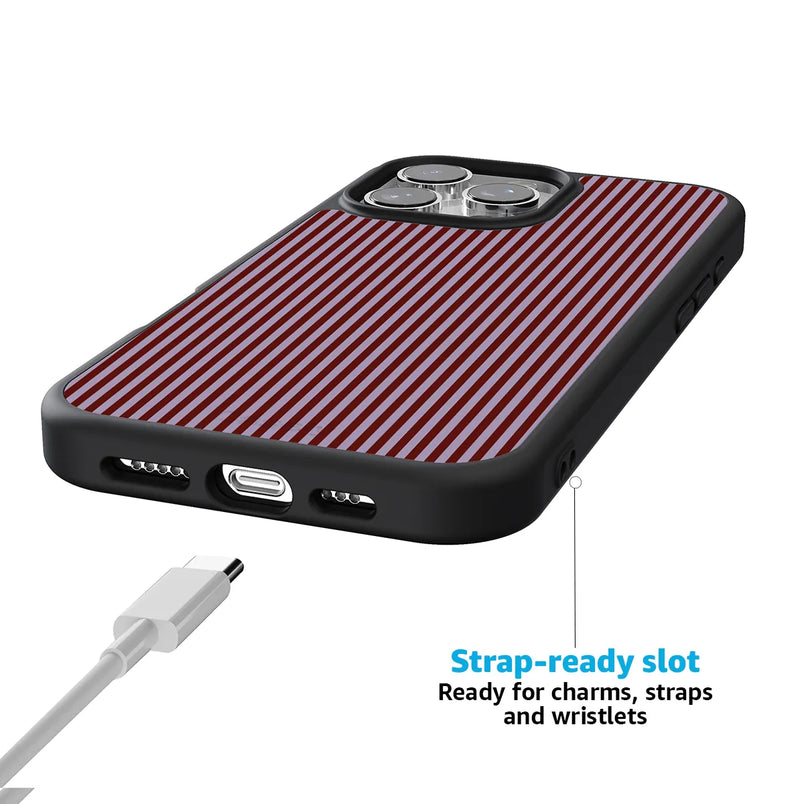 Stripes and the City | Tiny Pinstripe Case