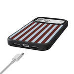 Sunday in Brooklyn | Blue Stripes Case