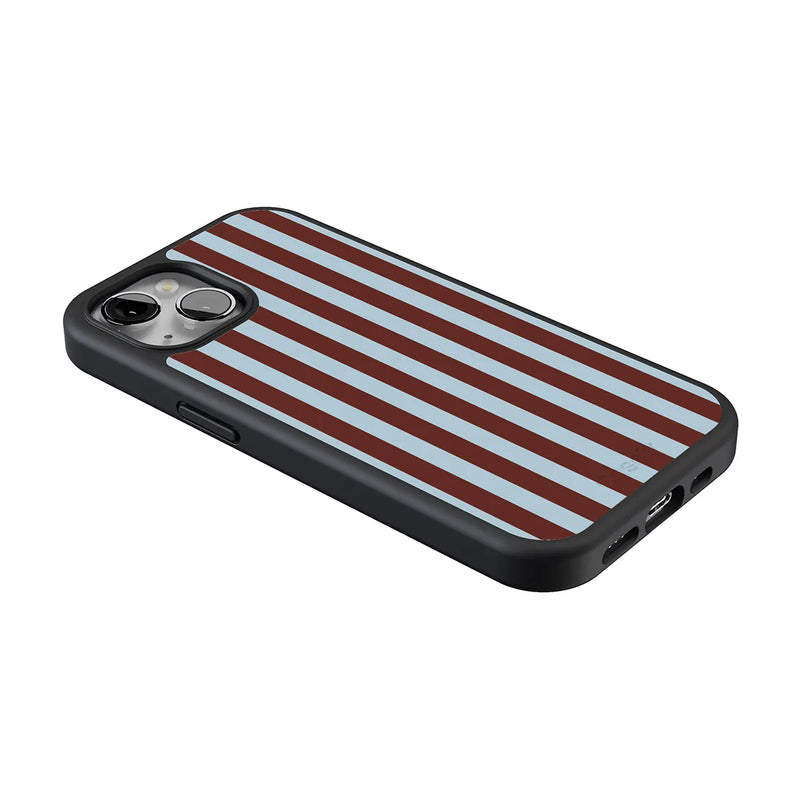 Sunday in Brooklyn | Blue Stripes Case