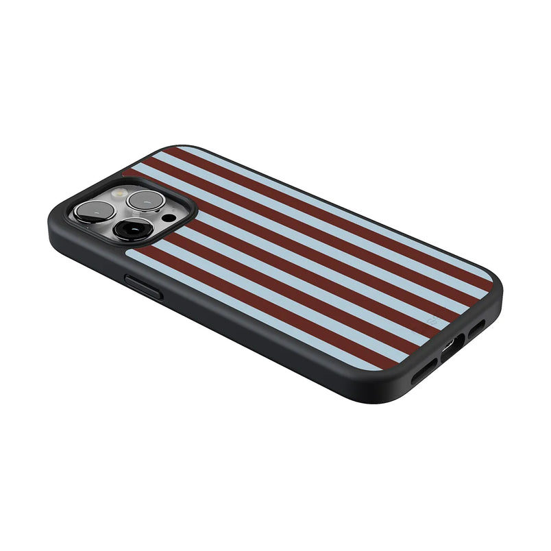 Sunday in Brooklyn | Blue Stripes Case