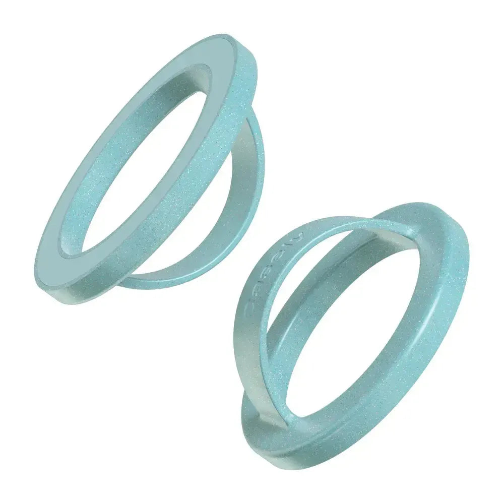 Aquamarine Ocean Blue Shimmer MagRing