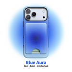 Cobalt Clarity | Blue Aura MagWallet