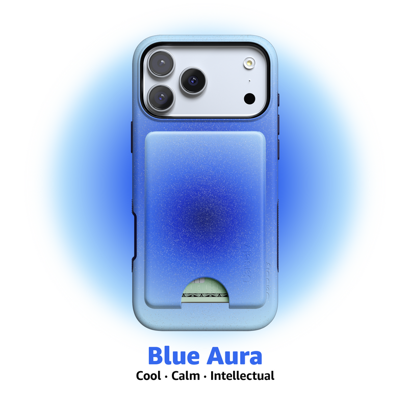 Cobalt Clarity | Blue Aura MagWallet