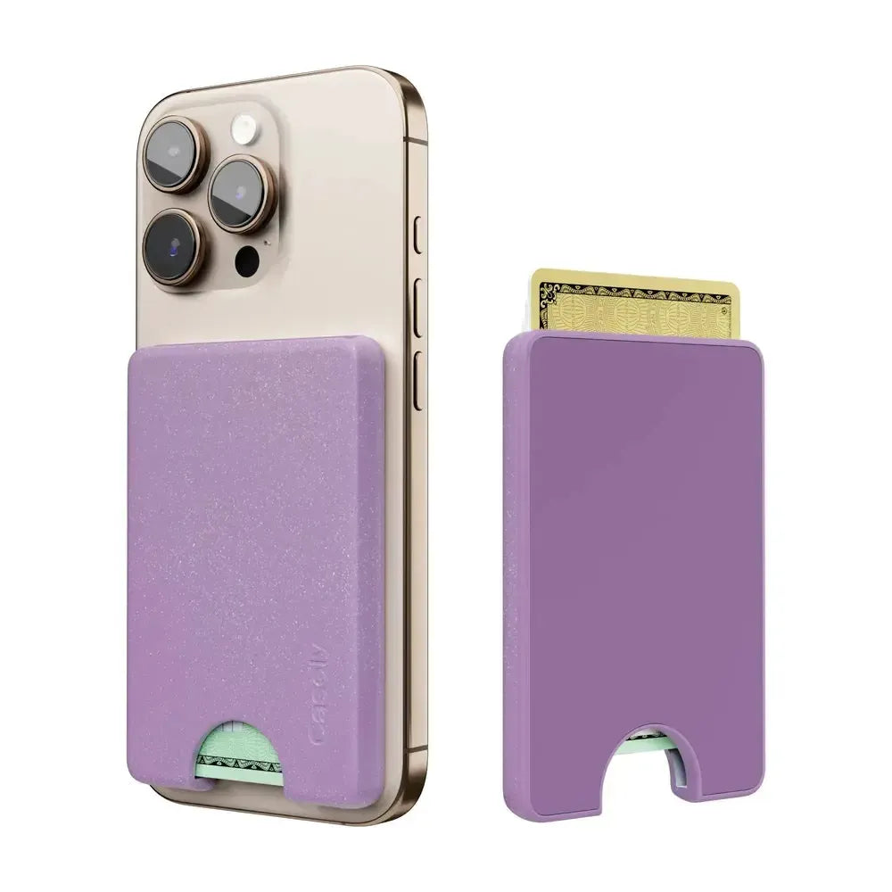 Lavender Waves Purple Shimmer MagWallet - Thumbnail 4