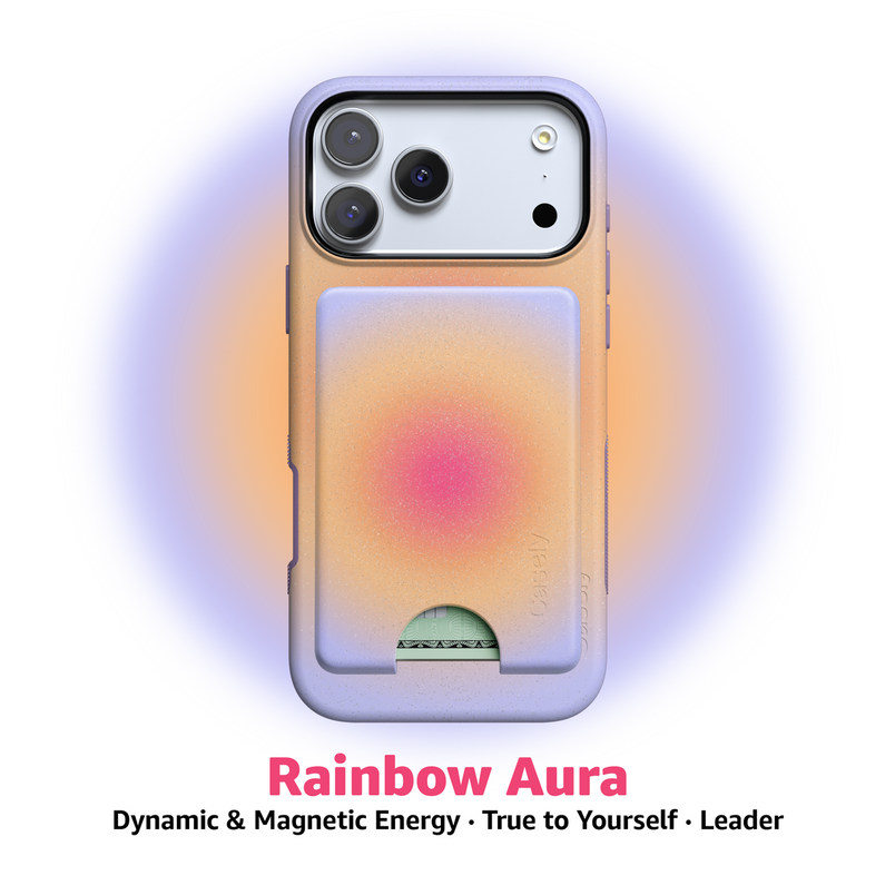 Sunset Halo | Rainbow Aura MagWallet