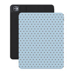 On the Dot | Blue Polka Dot iPad Case