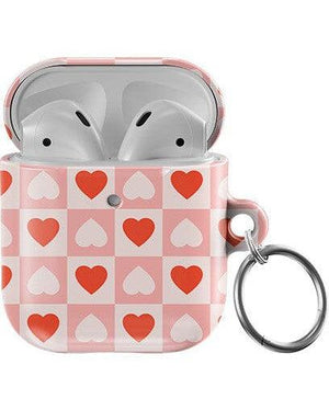 King of My Heart | Checkered Hearts AirPods Case AirPods Case Casetry AirPods Case 