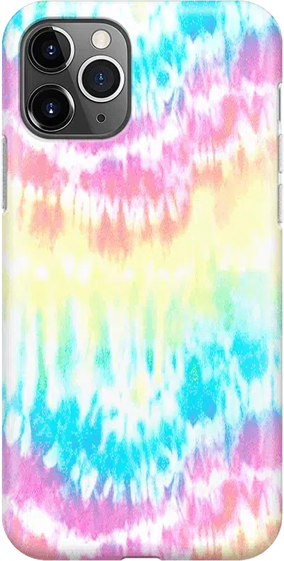 Wild & Free | Classic Rainbow Tie Dye iPhone Case iPhone Case get.casely Classic iPhone 11 Pro 