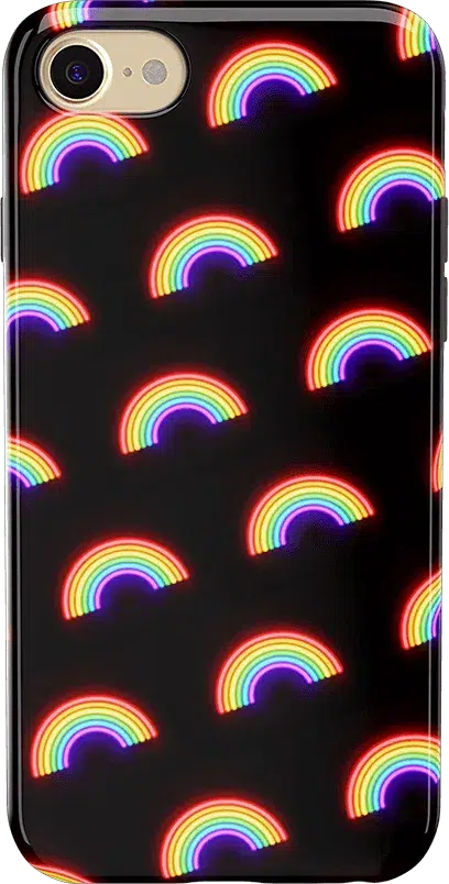 Endless Rainbows | LED Print iPhone Case iPhone Case get.casely 