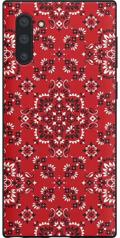 I'm with the Band | Red Bandana Print Samsung Case Samsung Case get.casely Classic Galaxy Note 10 