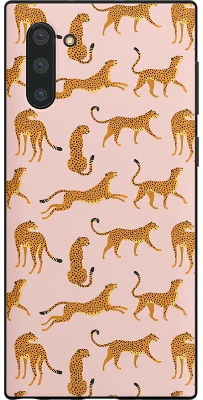 On the Prowl | Pink Leopard Print Samsung Case Samsung Case get.casely 